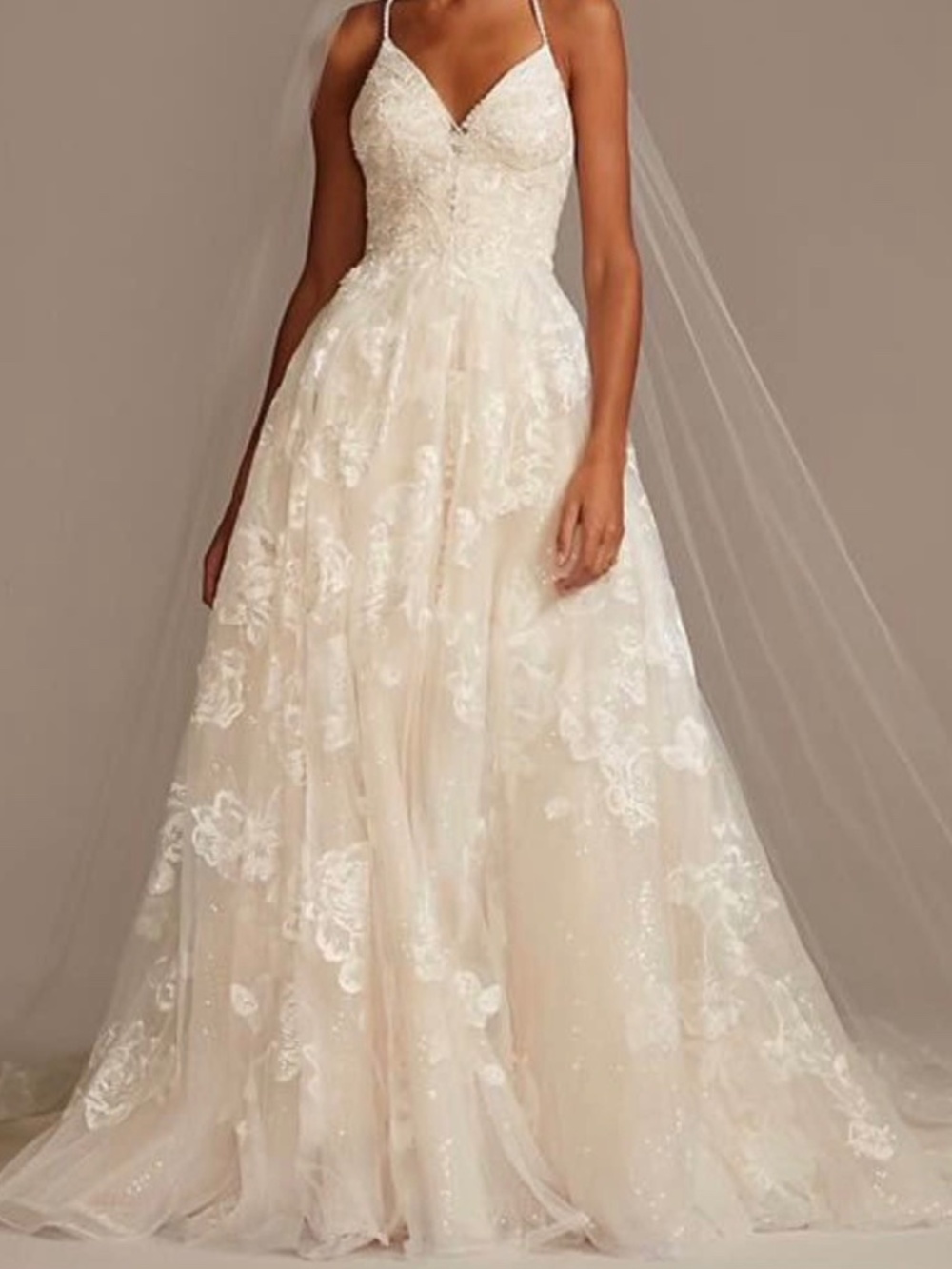 Size 8 women’s wedding gown